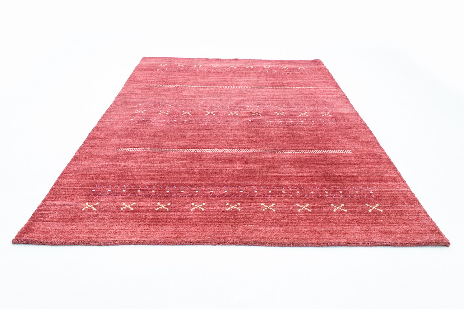 Gabbeh-tæppe - Softy - 240 x 170 cm - rød