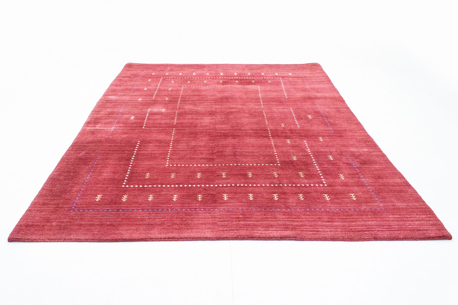 Gabbeh-tæppe - Softy - 240 x 170 cm - rød