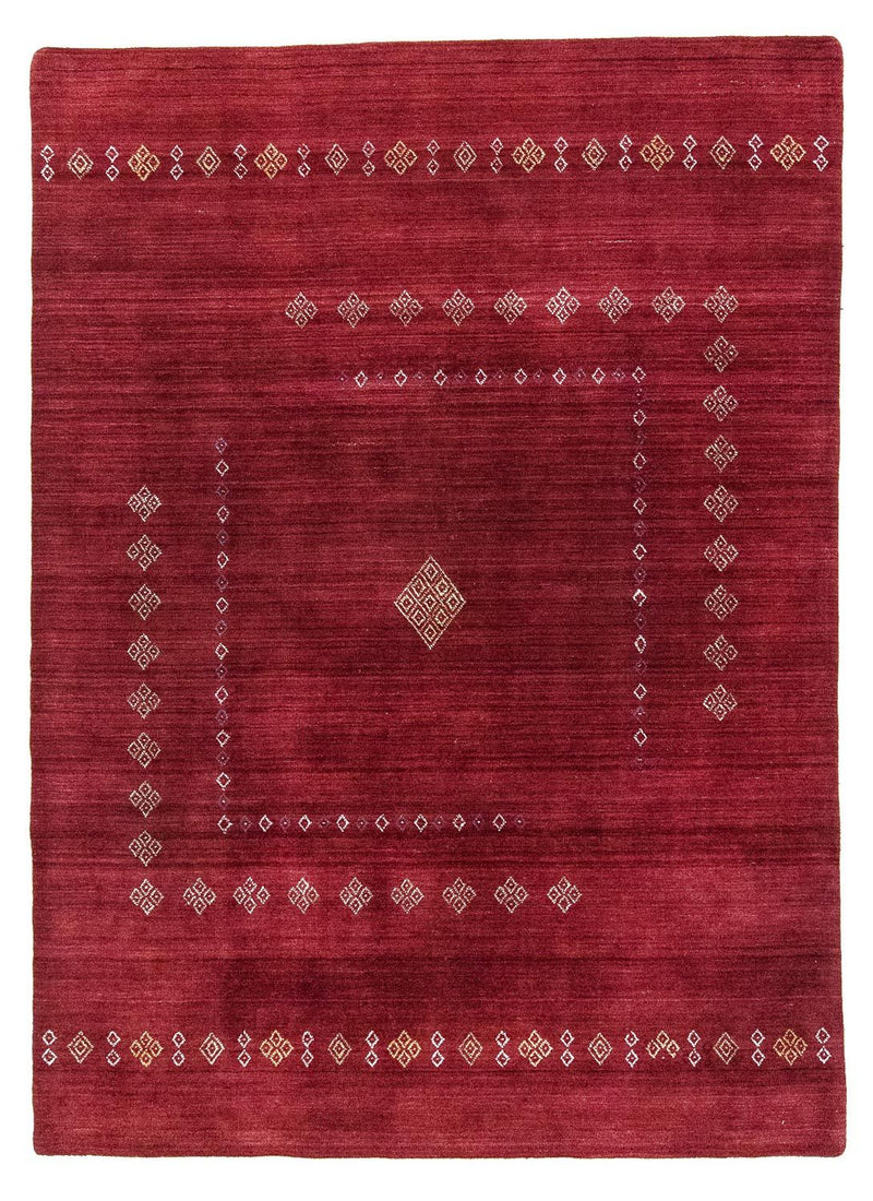 Uldtæppe - 240 x 170 cm - rød