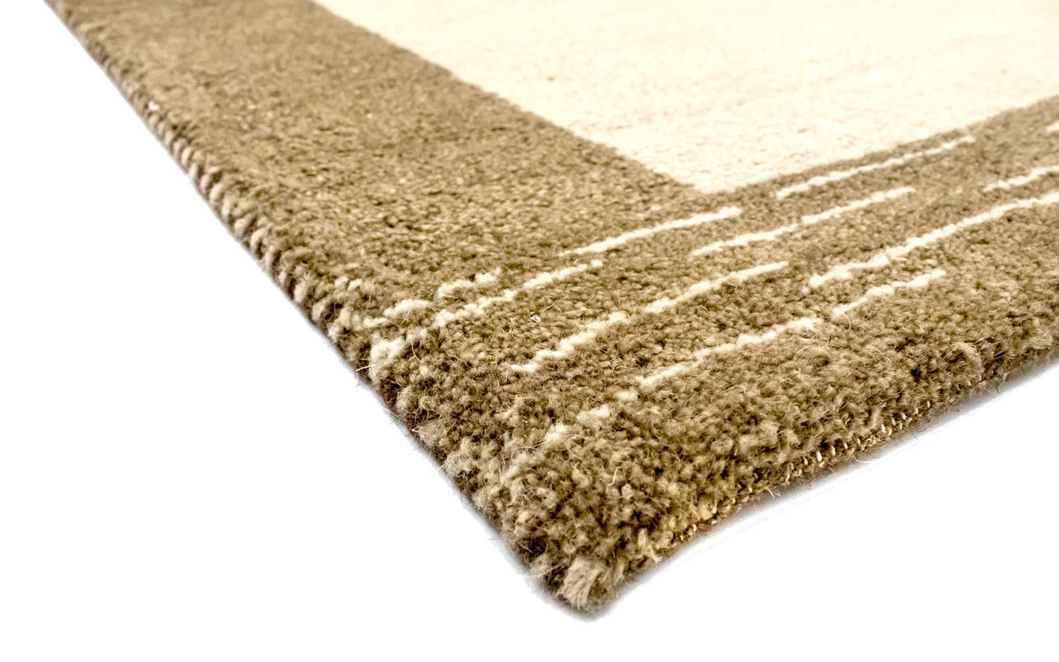 Gabbeh-tæppe - Indus - 165 x 90 cm - beige