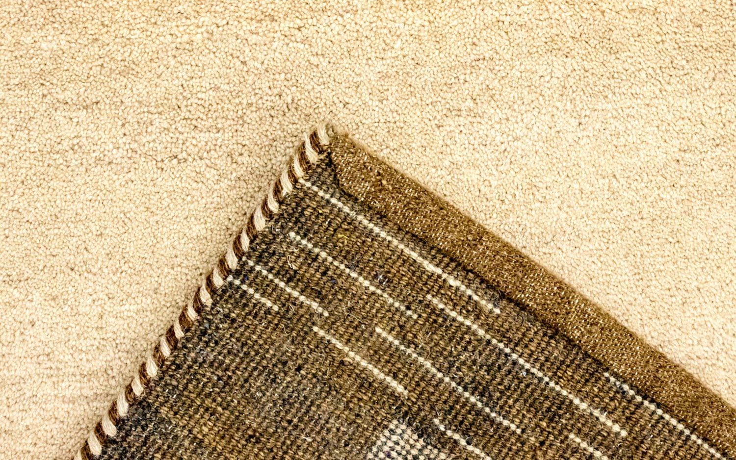Gabbeh-tæppe - Indus - 165 x 90 cm - beige