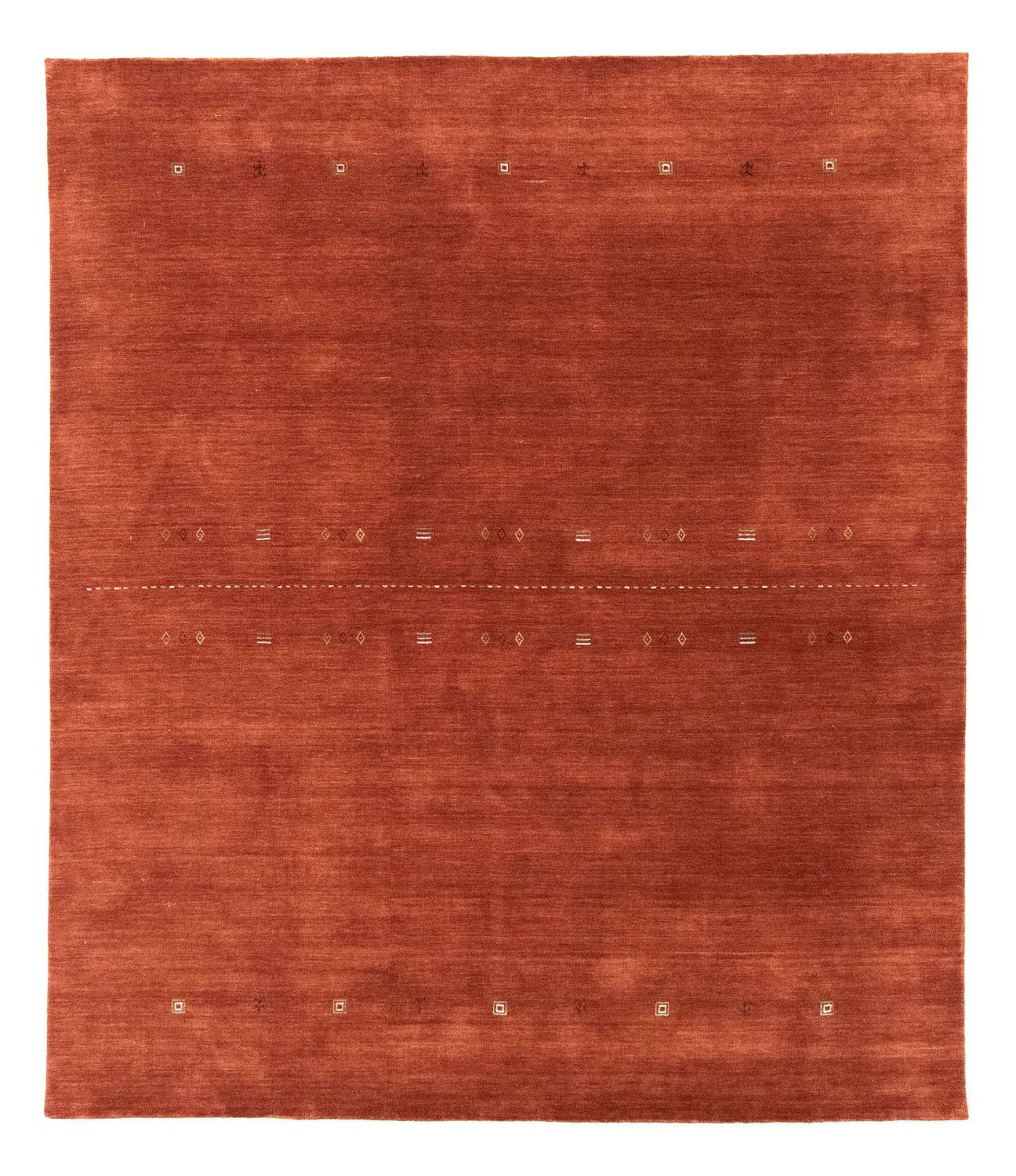Gabbeh-tæppe - Softy - 300 x 250 cm - rust