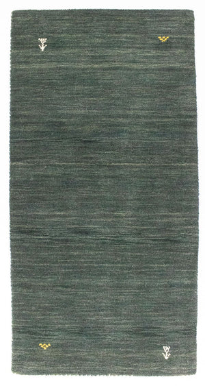 Gabbeh-tæppe - Softy - 120 x 70 cm - grøn