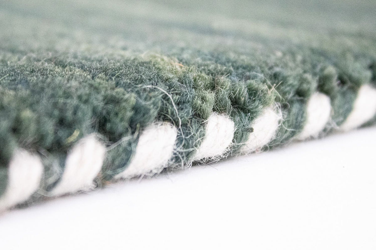 Gabbeh-tæppe - Softy - 120 x 70 cm - grøn