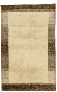 Gabbeh-tæppe - Indus - 180 x 120 cm - beige