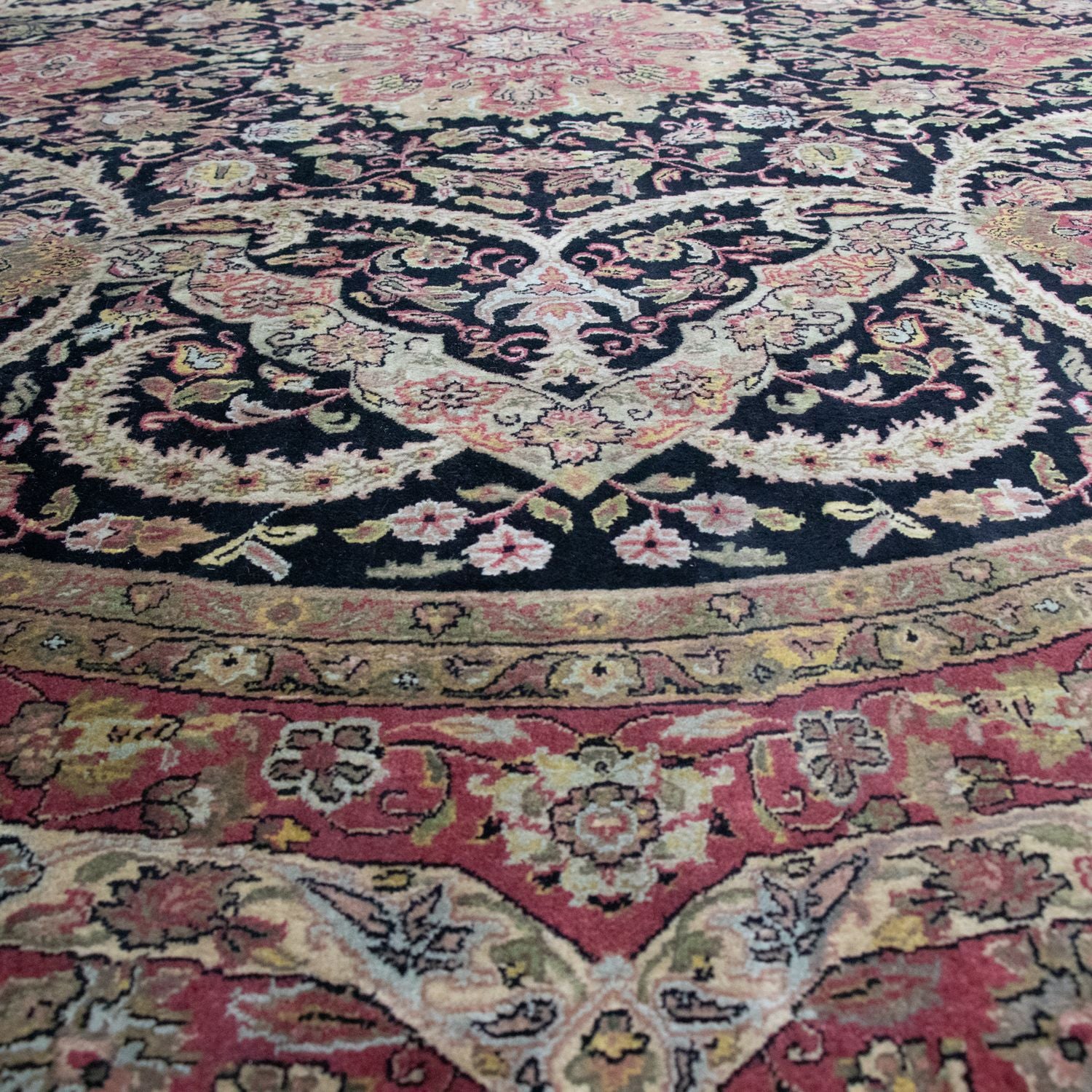 Orientalsk tæppe - Sarai - rundt