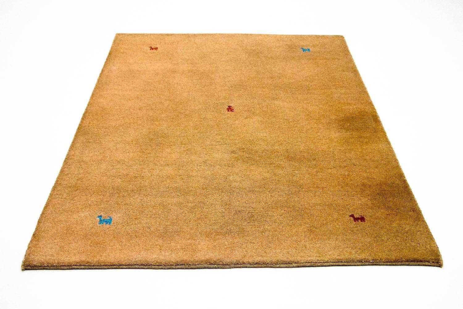 Gabbeh-tæppe - Indus - 200 x 140 cm - brun