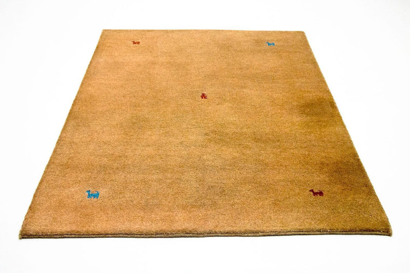 Gabbeh-tæppe - Indus - 200 x 140 cm - brun
