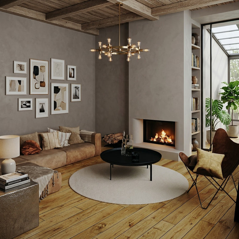 Moderne kilim Tæppe Bohemian - Uldtæppe