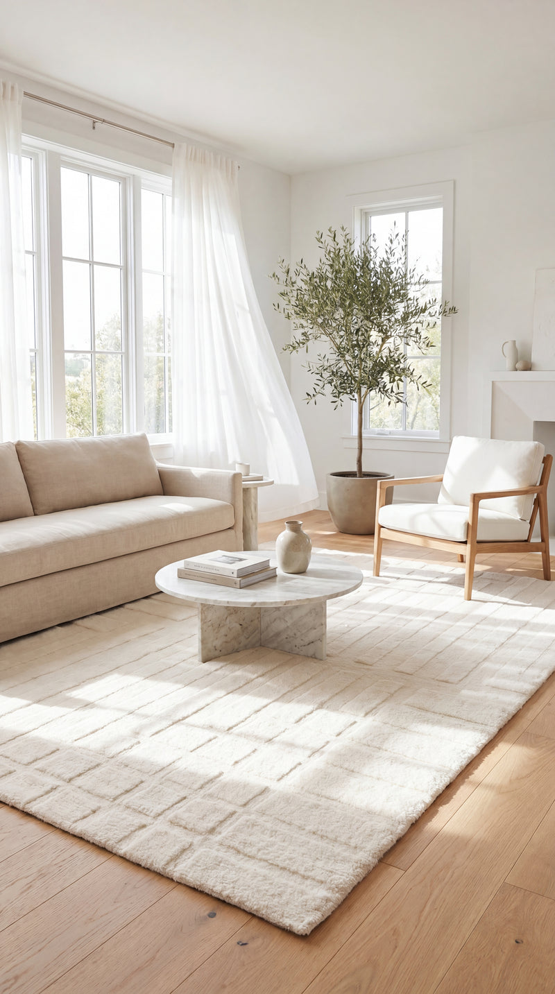 Uldtæppe - Eternal Elegance - rektangulær