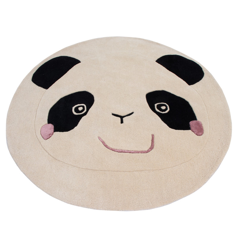Panda Børnetæppe Rund