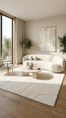 Wollteppich - SantoriniSky - rechteckig