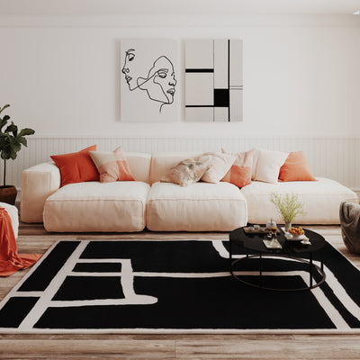 Uldtæppe - Urban-Edge - rektangulær