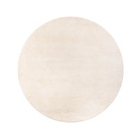 Berber tæppe - Fluffy - rundt