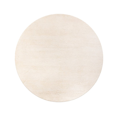 Berber tæppe - Fluffy - rundt