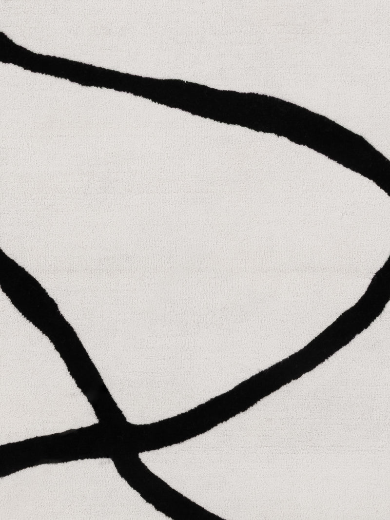 Uldtæppe - Abstract Allure - rektangulær