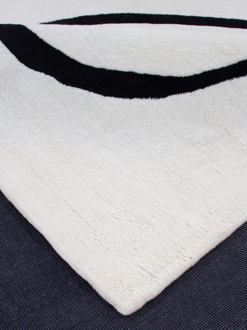 Uldtæppe - Abstract Allure - rektangulær