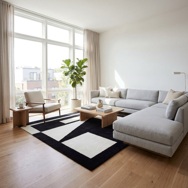 Designer tæppe Nordic Clarity - Designerteppich