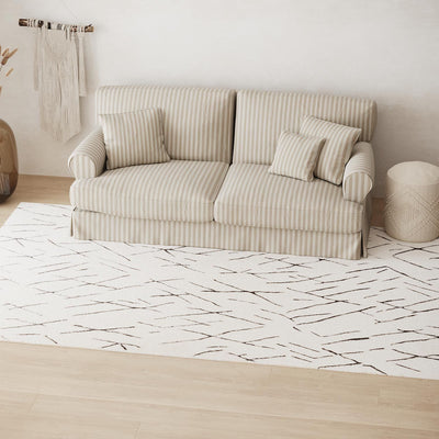 Berber tæppe - Sara - rundt