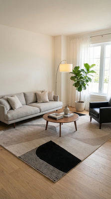 Uldtæppe - CityDream - rektangulær