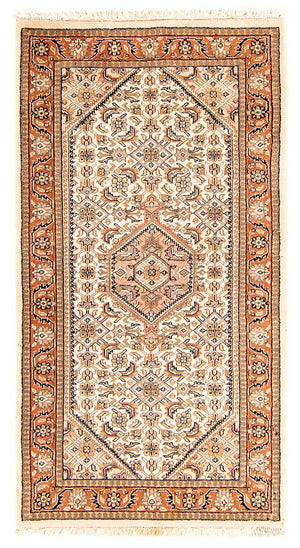 Orientalsk tæppe - Bijar - Indus - 140 x 70 cm - beige