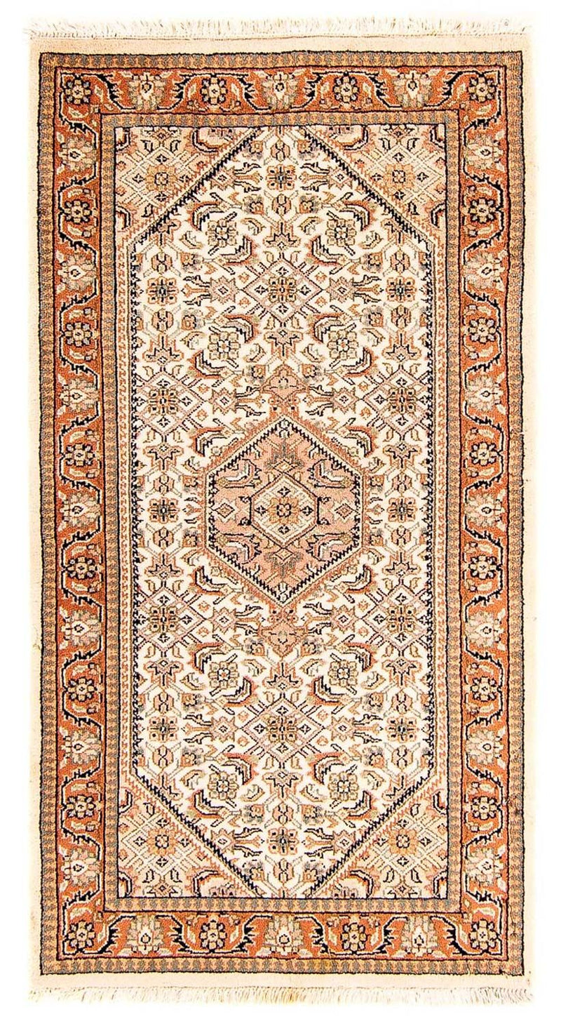 Orientalsk tæppe - Bijar - Indus - 140 x 70 cm - beige