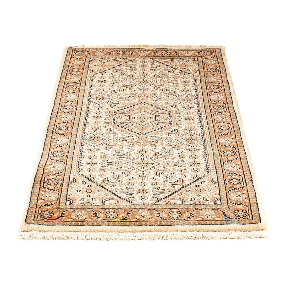 Orientalsk tæppe - Bijar - Indus - 140 x 70 cm - beige
