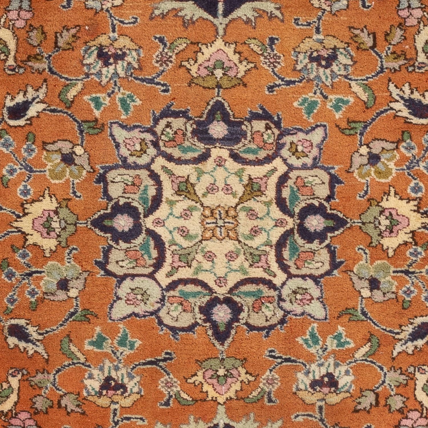 Persisk tæppe - Nomadisk - 135 x 102 cm - terrakotta