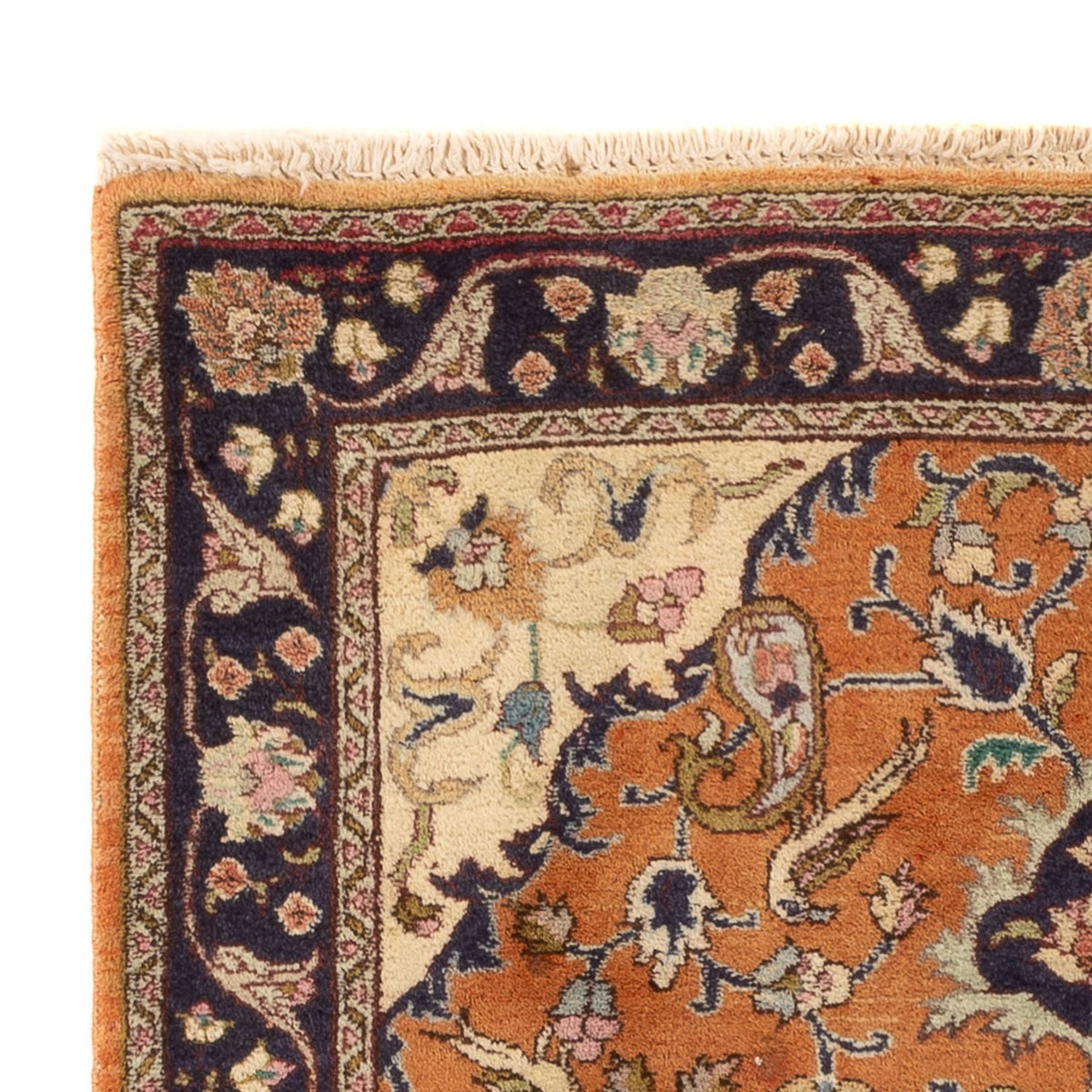 Persisk tæppe - Nomadisk - 135 x 102 cm - terrakotta