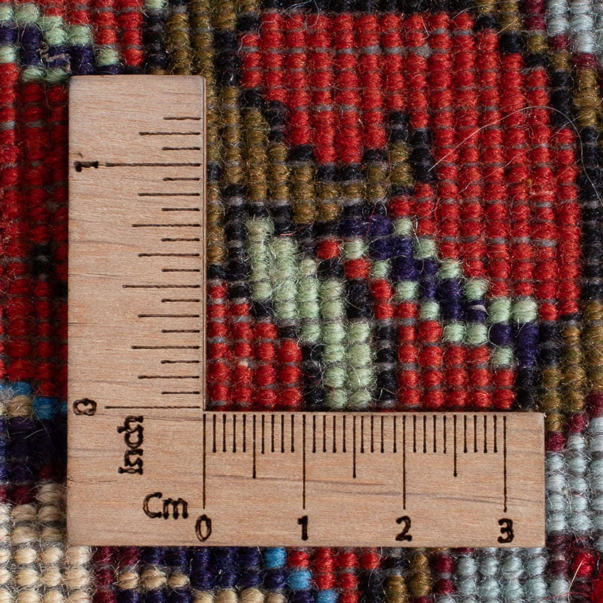 Persisk tæppe - Nomadisk - 135 x 102 cm - terrakotta