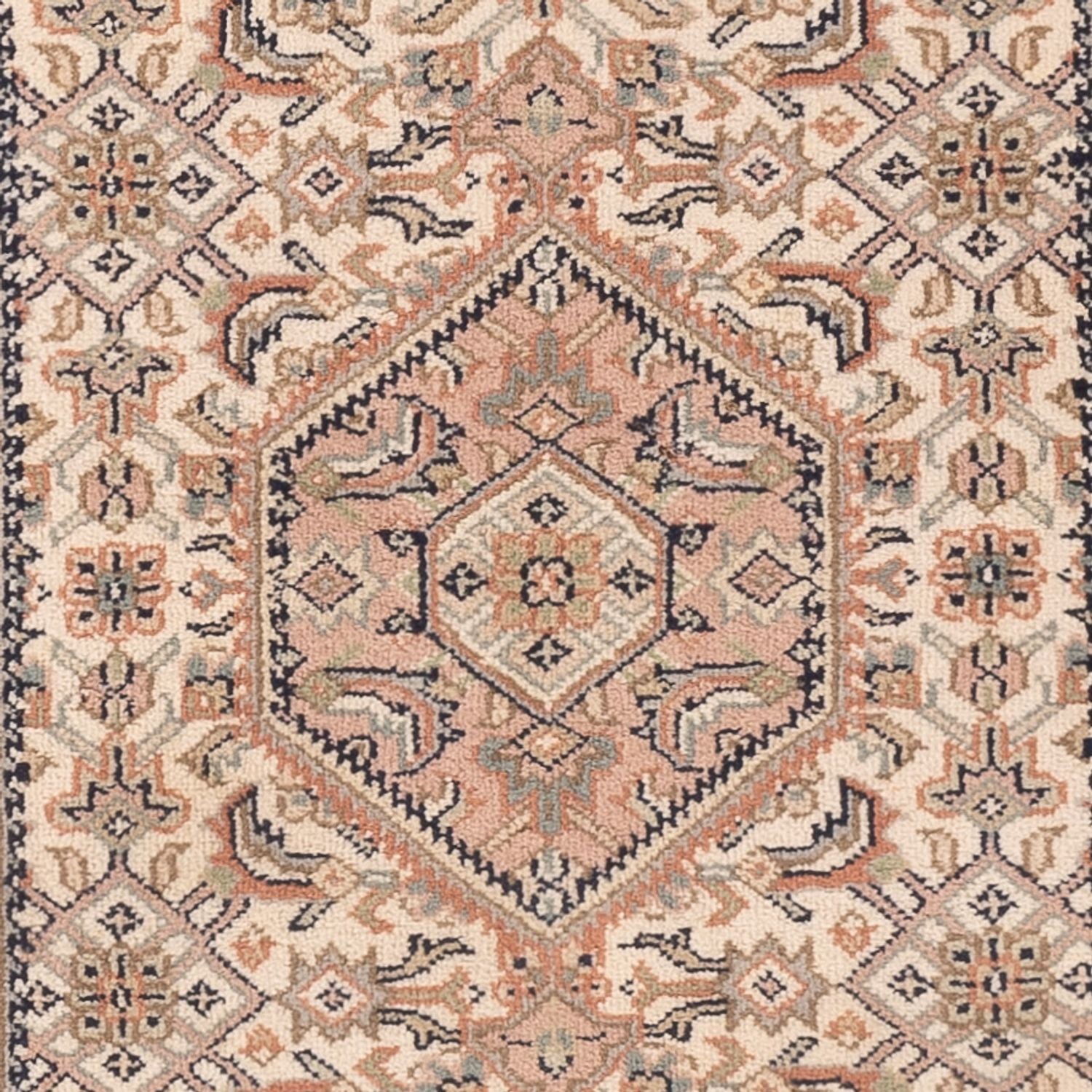Orientalsk tæppe - Bijar - Indus - 140 x 70 cm - mørk beige