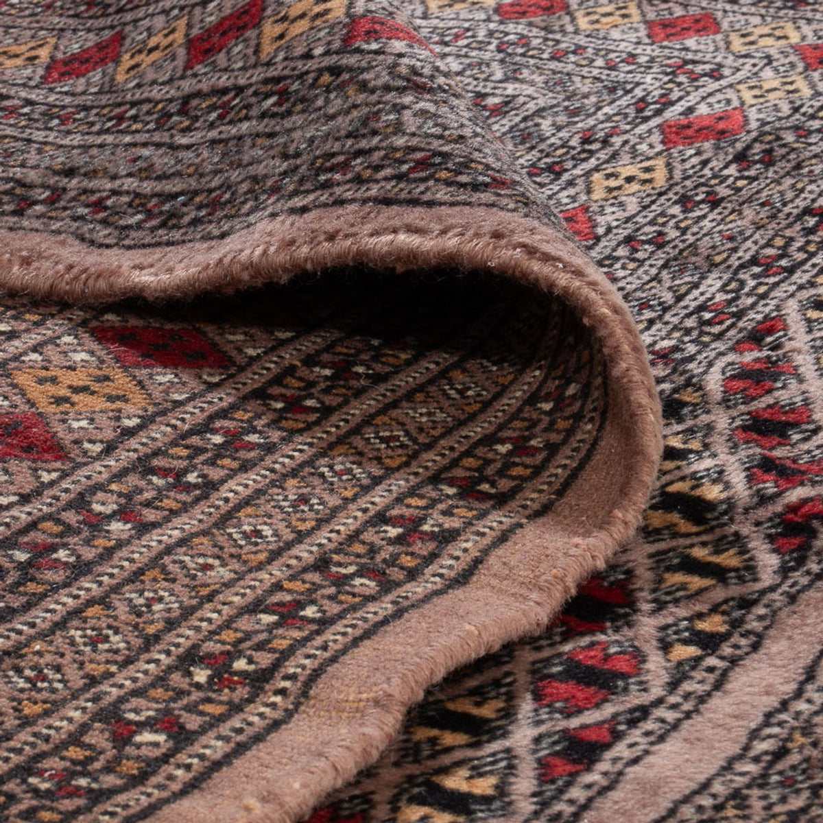 Pakistan Tæppe - 165 x 124 cm - mørk beige