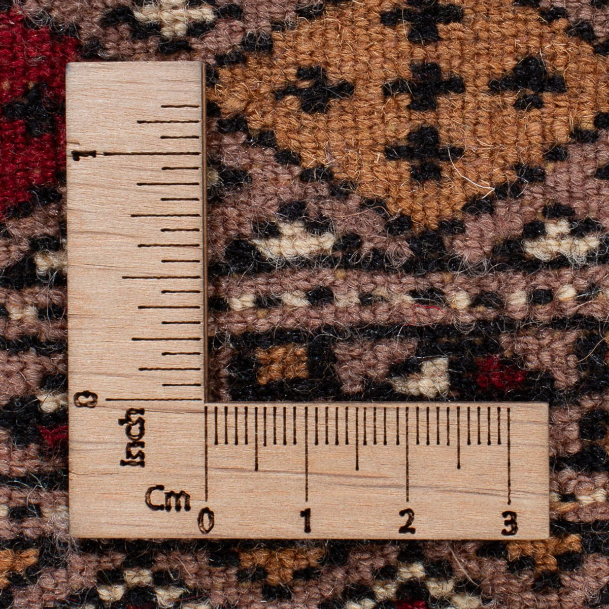 Pakistan Tæppe - 165 x 124 cm - mørk beige