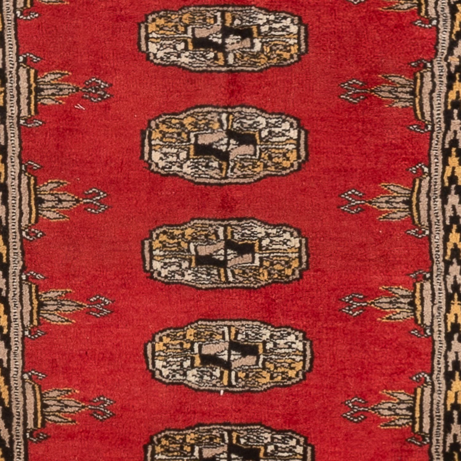 Pakistan Tæppe - 124 x 82 cm - rød