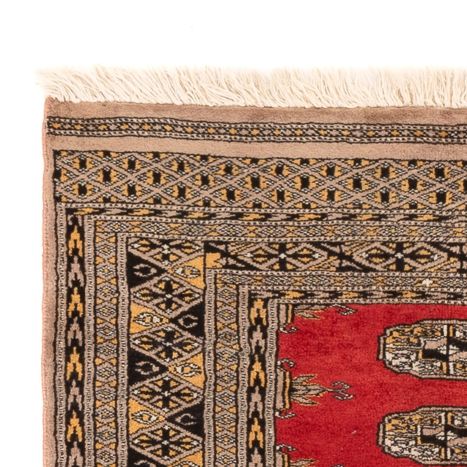 Pakistan Tæppe - 124 x 82 cm - rød