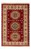 Orientalsk tæppe - 160 x 90 cm - mørkerød
