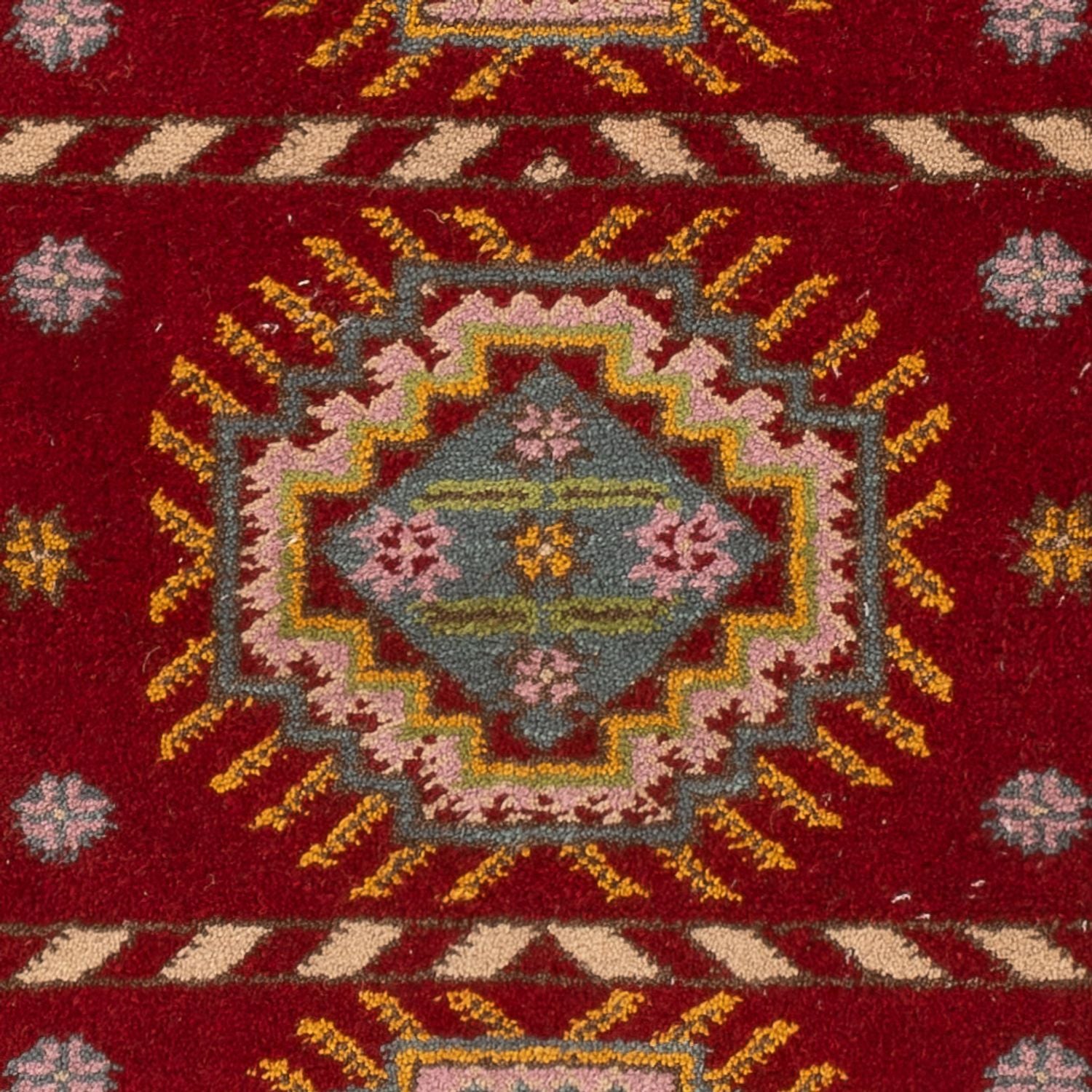 Orientalsk tæppe - 160 x 90 cm - mørkerød