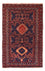 Baluch-tæppe - 120 x 60 cm - bordeaux rød